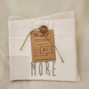 Face Plant Dreams pillow cases, 100% cotton, 300 thread count, LOVE YOU